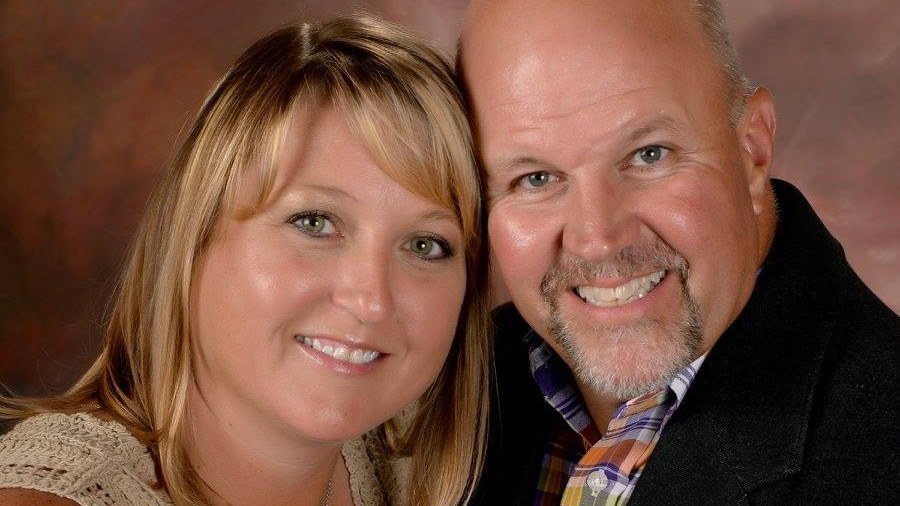 Bruce and Donna Bowerman in a studio portrait.